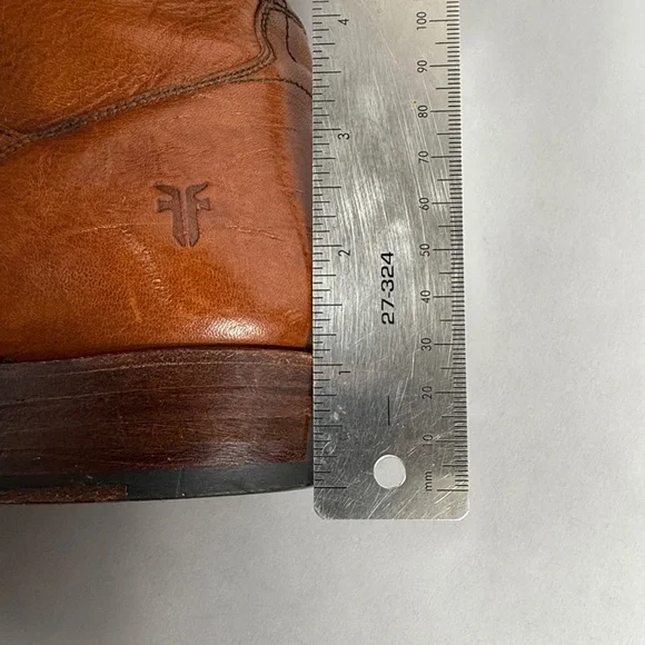 Frye Cognac Brown Leather Riding Boots - Picture 12 of 12